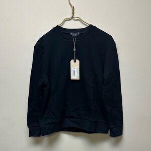 Raymond Men's Elegant Black Crewneck Sweater